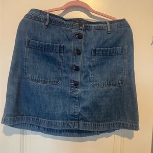 Old Navy Blue Denim Mini Skirt